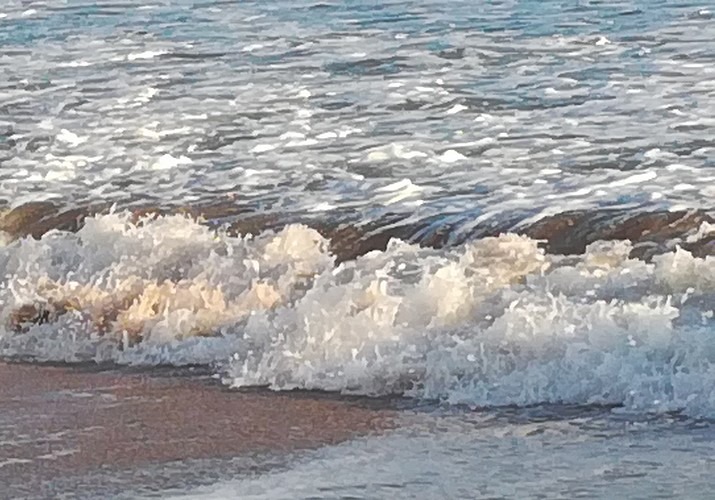 Plage et vague