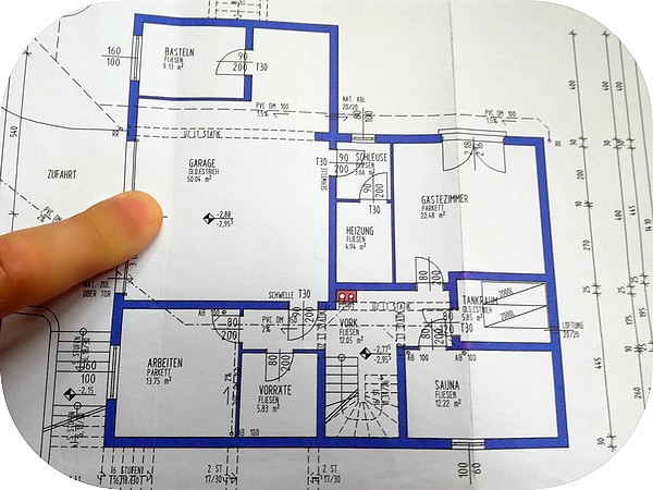 Plan habitation pour Feng Shui