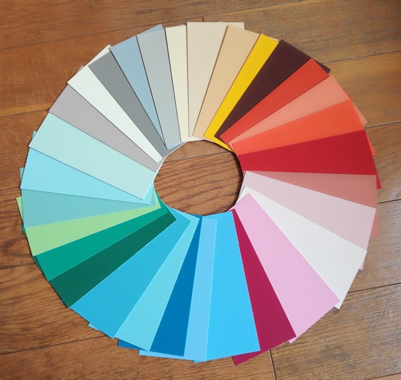 Feng Shui palette de couleurs